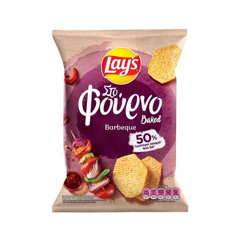 Lay`s Πατατάκια στο Φούρνο BBQ 105g