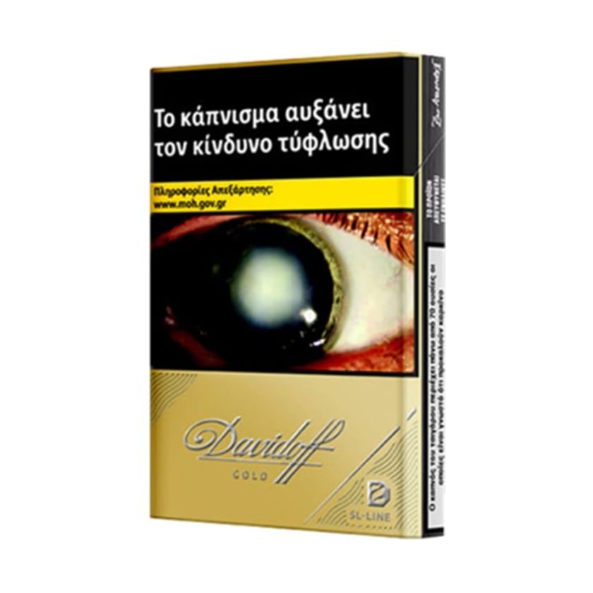 Davidoff Gold Slims 20s Πακέτο