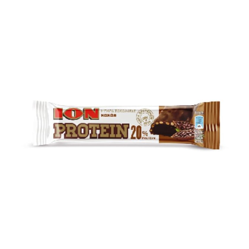 Ίον Μπάρα Πρωτεΐνης Κακάο 50g