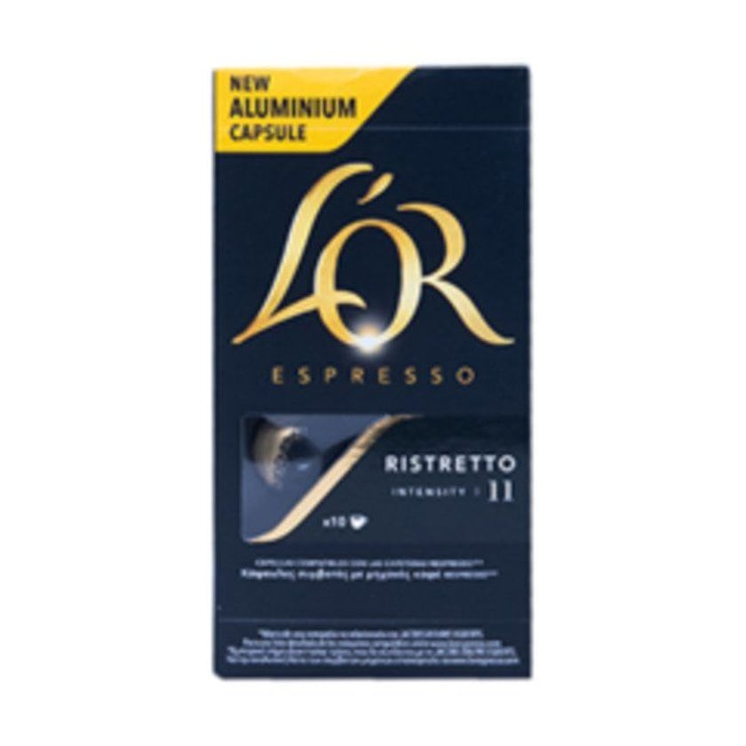L'Or Κάψουλες Espresso Ristretto Συμβατές με Μηχανές Nespresso 10τεμ