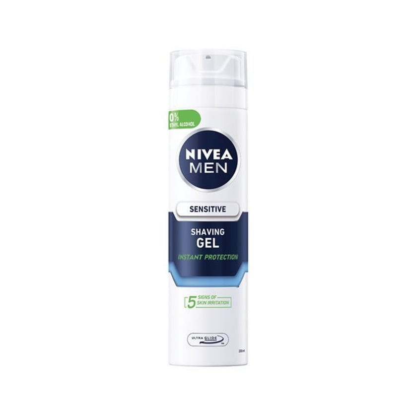 Nivea Men Gel Ξυρίσματος για Ευαίσθητο Δέρμα 200ml