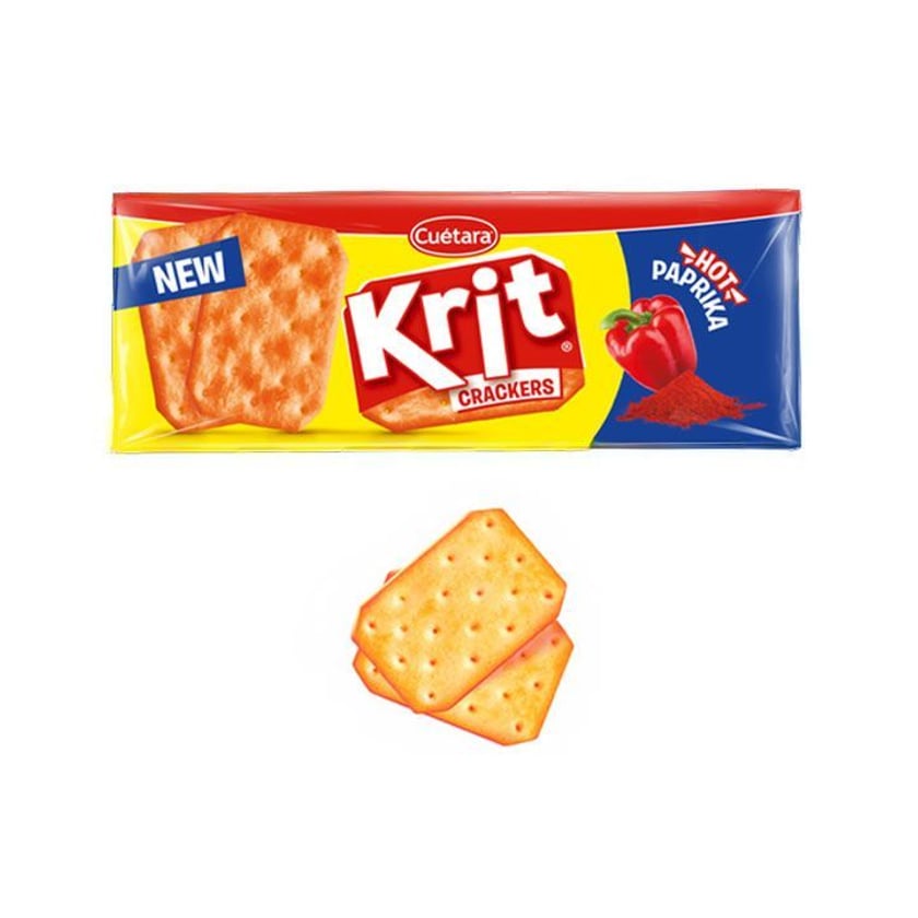 Krit Crackers Πάπρικα Καυτερή 100g