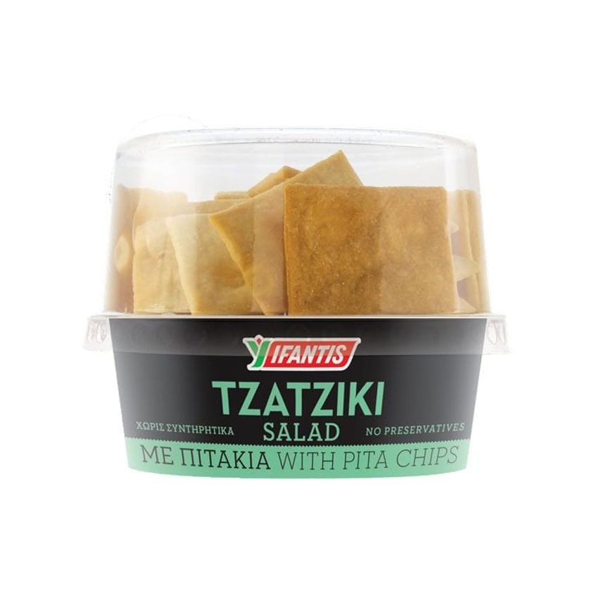 Ifantis Τζατζίκι Salad με Πιτάκια 130g