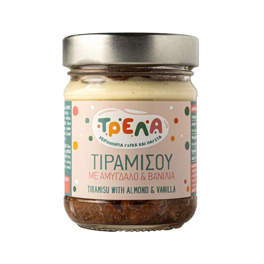 Τρέλα Τιραμισού με Αμύγδαλο & Βανίλια 140g