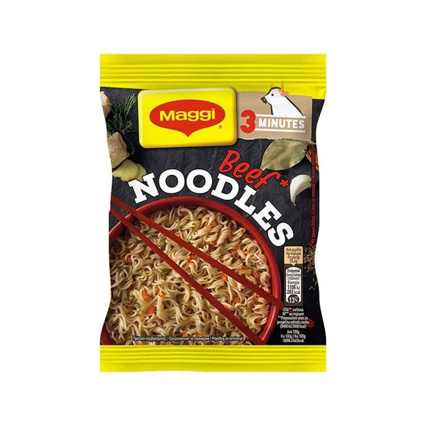 Maggi Noodles Βοδινό 60g