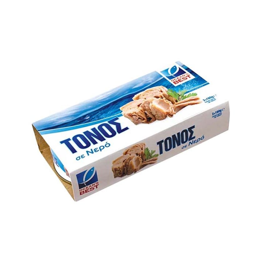 Ocean's Best Τόνος σε Νερό 2x112g