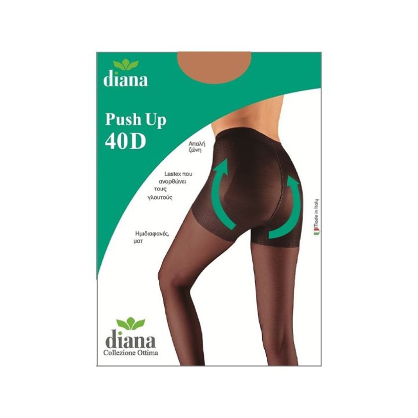 Diana Push Up Καλσόν Large Καραμελέ 40Den 1τεμ
