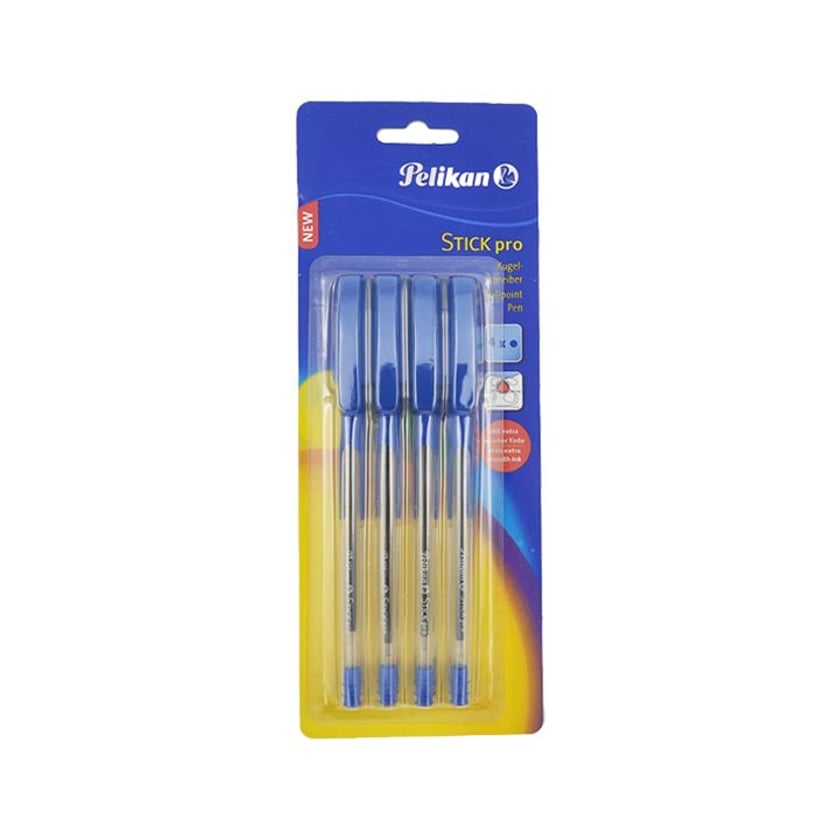 Pelikan Στυλό Pro Stick K91 Μπλε 4τεμ