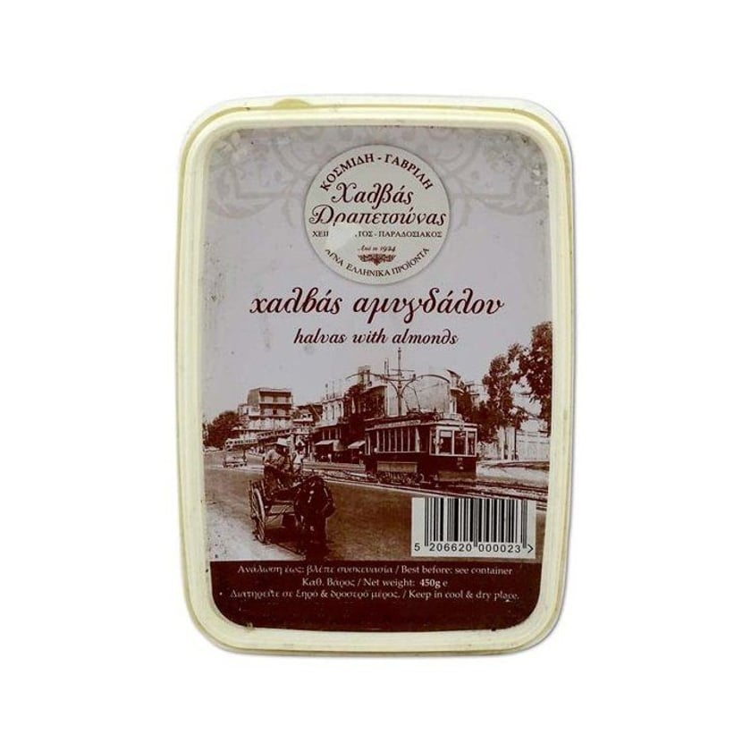 Χαλβάς Δραπετσώνας Αμυγδάλου 450g