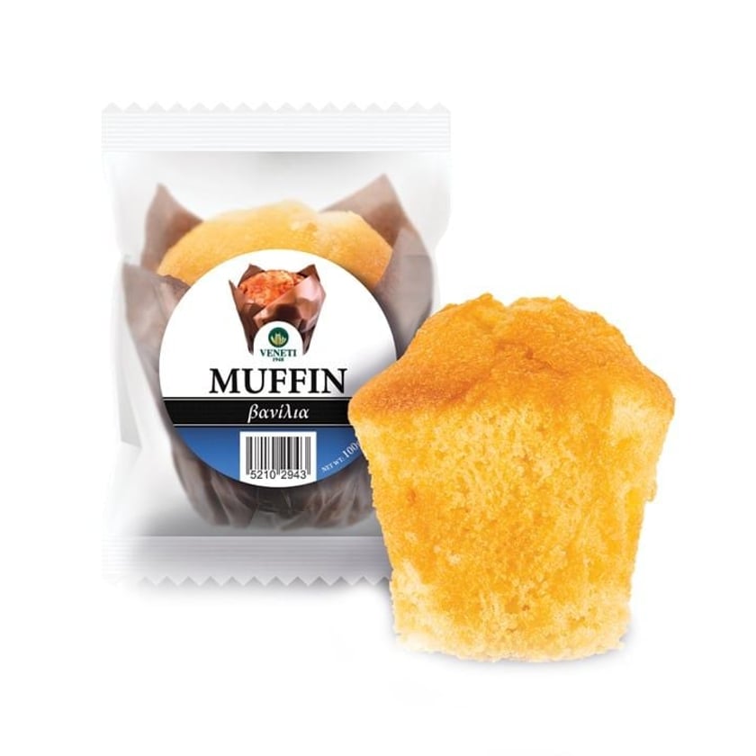 Βενέτης Muffin Βανίλια 100g