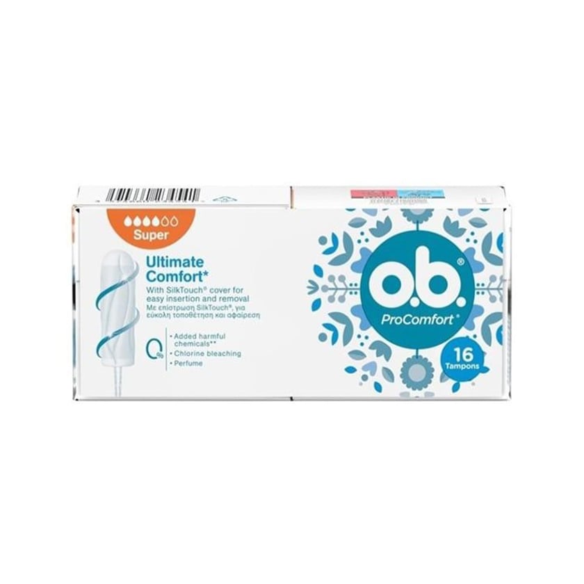 O.B Pro Tampons Comfort Super 16pcs