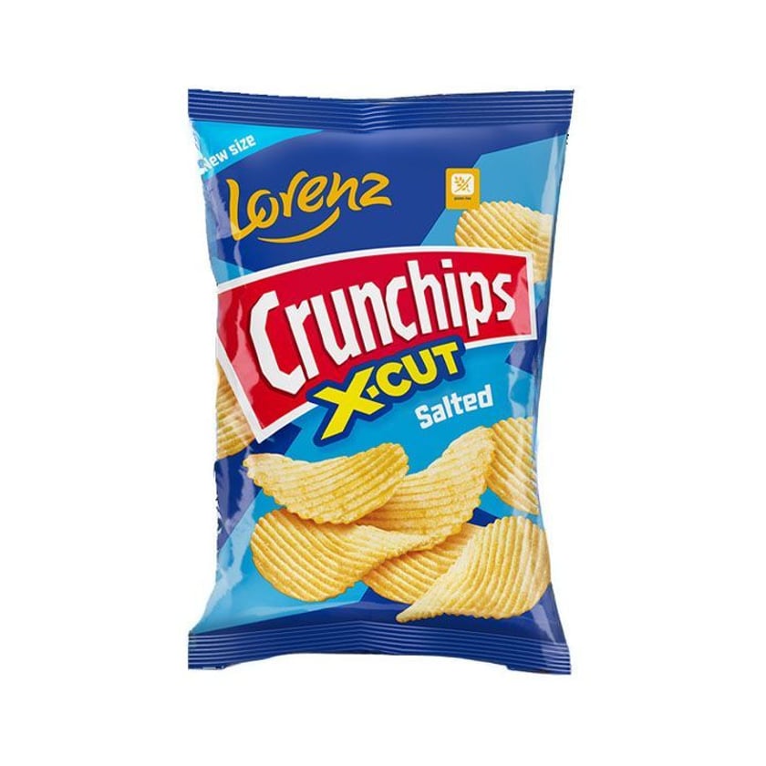 Lorenz Crunchips X-Cut Αλάτι 130g