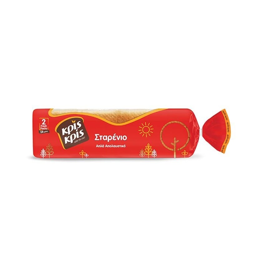 Κρις Κρις Ψωμί Τοστ Σίτου Φόρμα 700g