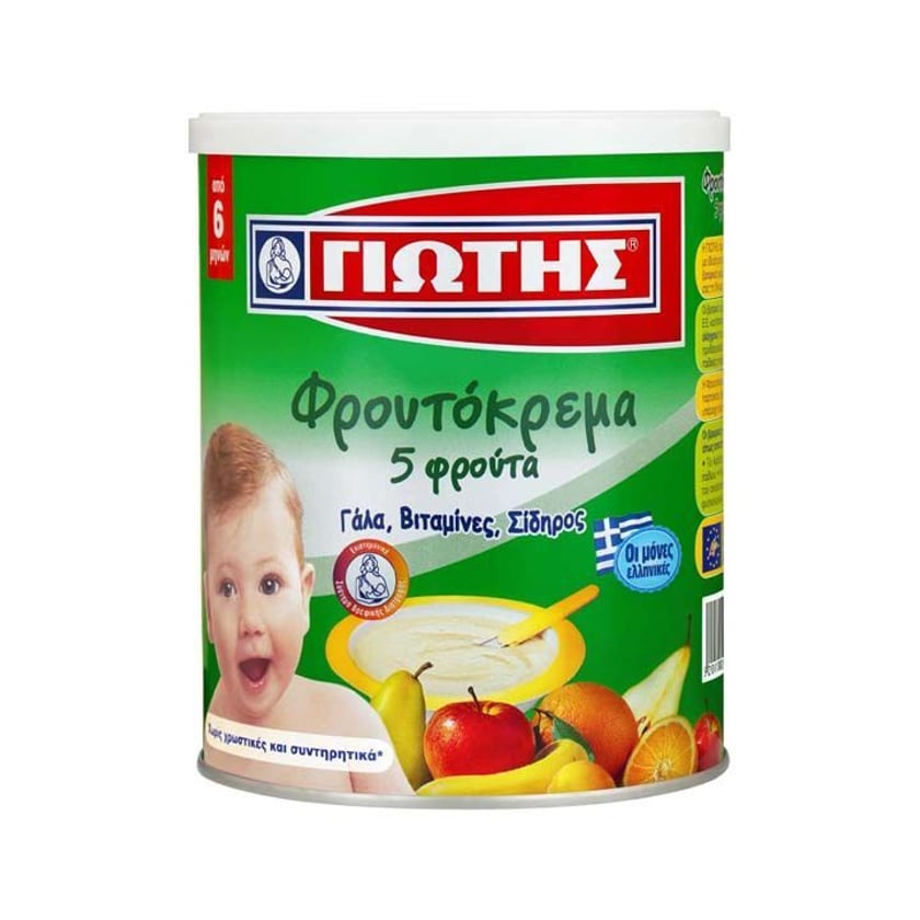 Γιώτης Φρουτόκρεμα 5 Φρούτα 300g