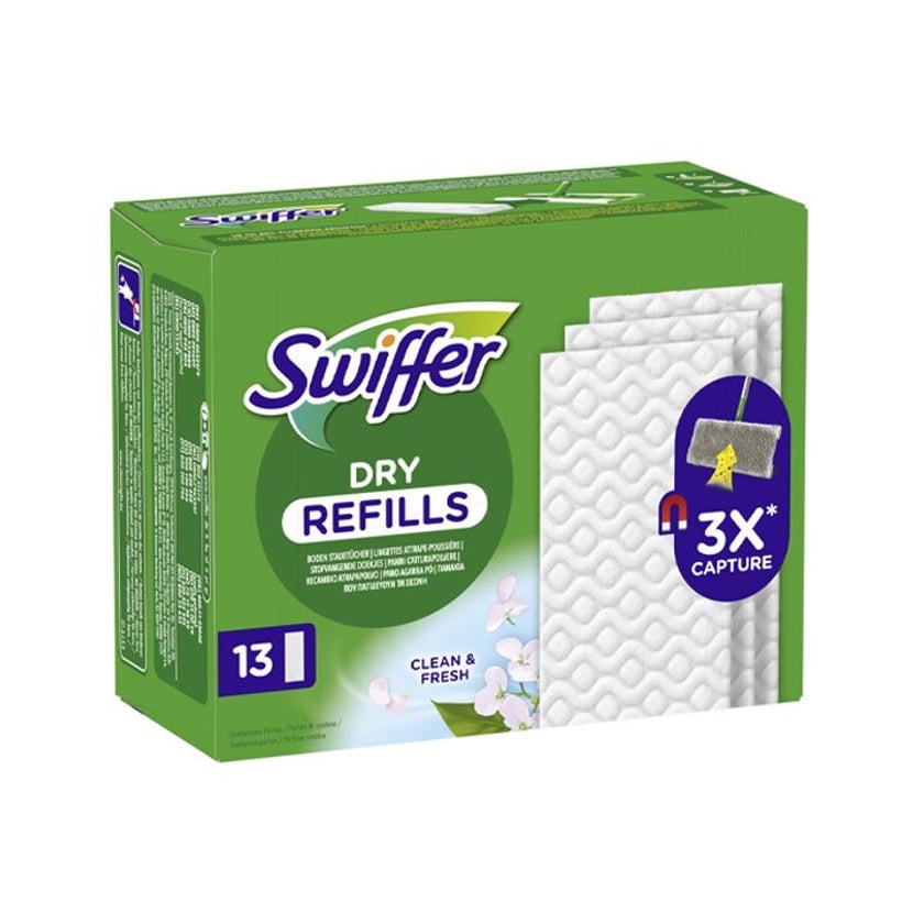 Swiffer Ανταλλακτικά Πανάκια Ξεσκονίσματος Clean & Fresh 13τεμ