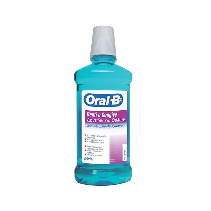 Oral-B Στοματικό Διάλυμα Δοντιών & Ούλων 500ml       