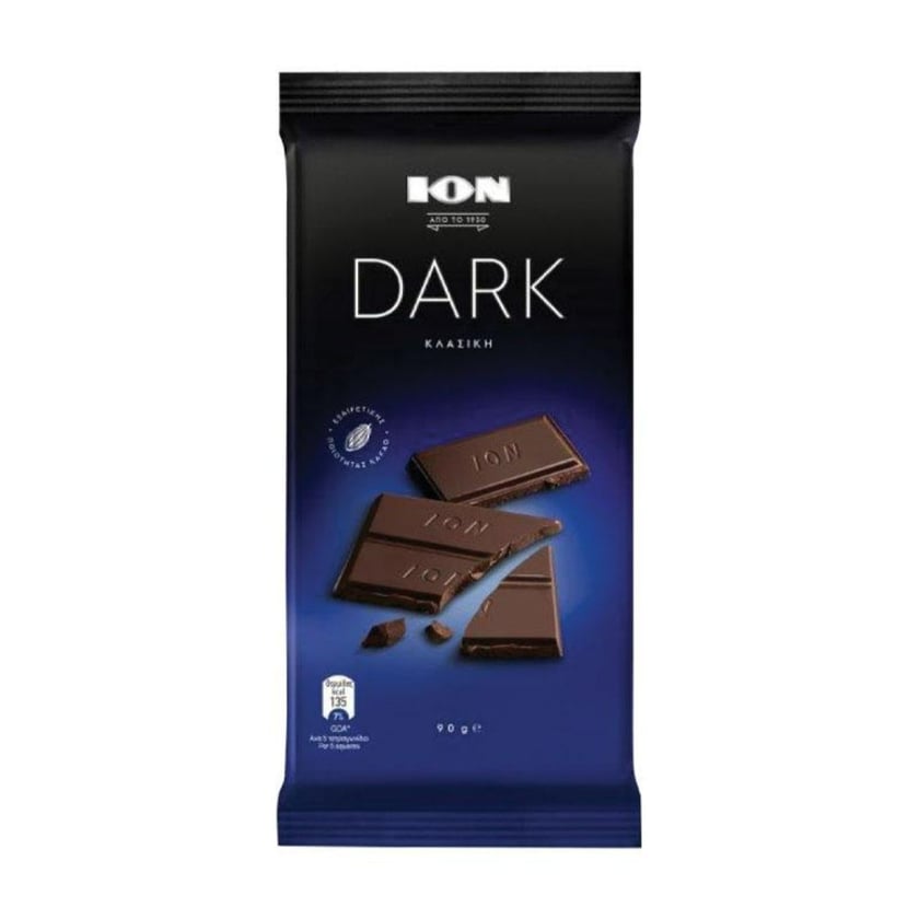 Ίον Σοκολάτα Yγείας Dark 90g