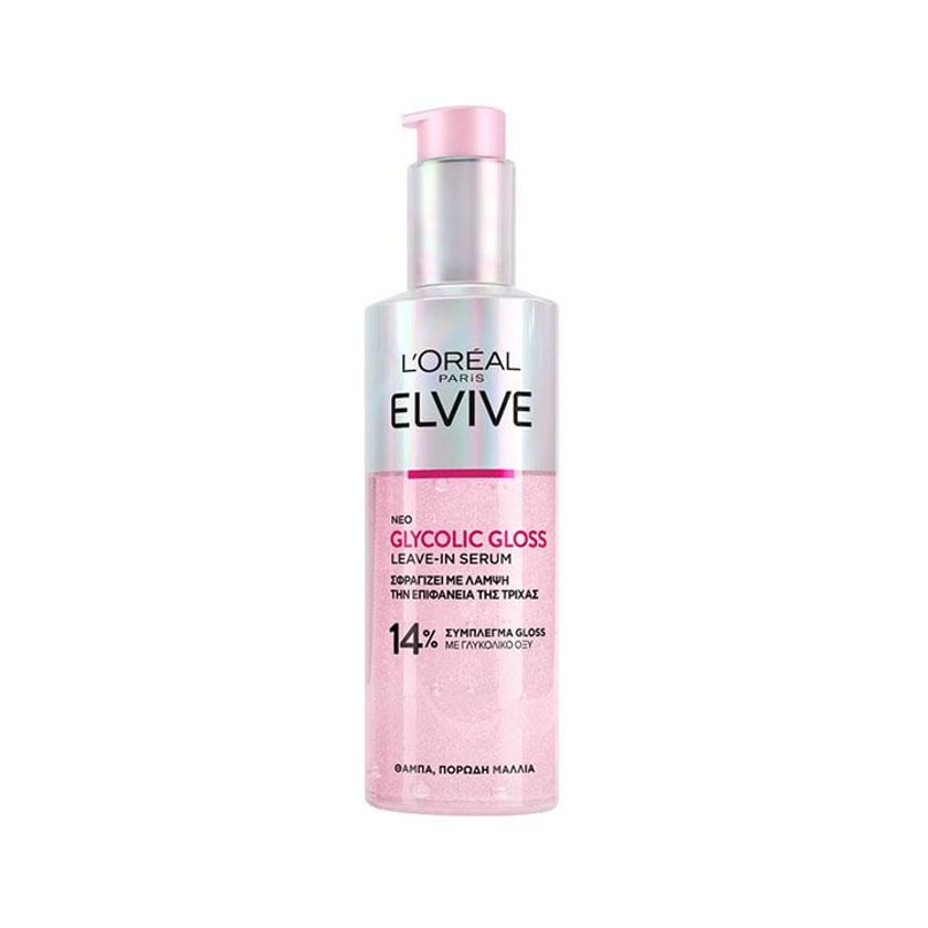 Elvive Leave-In Serum Glycolic Gloss Λάμψης 150ml