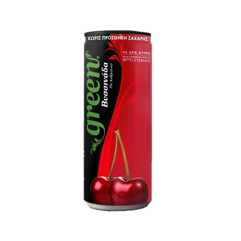 Green Βυσινάδα Χωρίς Ζάχαρη 330ml