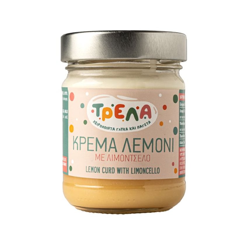 Τρέλα Κρέμα Λεμόνι με Limoncello 140g