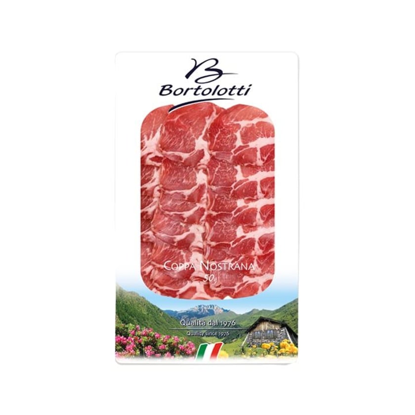 Bortolotti Coppa Nostrana Χοιρινός Λαιμός σε Φέτες 50g