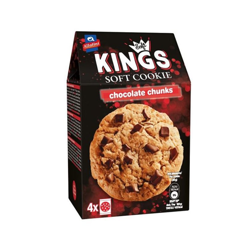 Αλλατίνη Soft Kings Μπισκότα Choco 160g