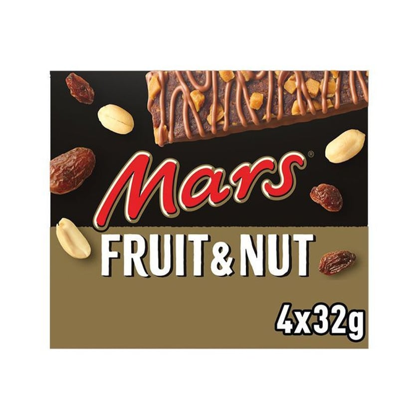 Mars Μπάρες Δημητριακών με Φρούτα & Ξηρούς Καρπούς 4x32g