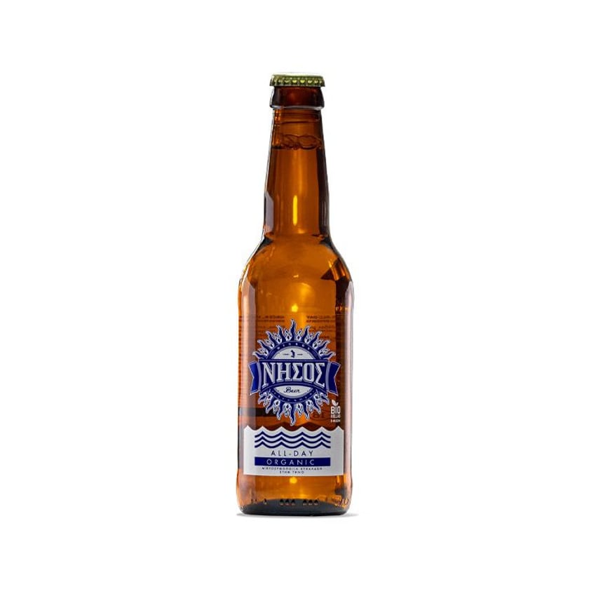 Νήσος All day Βιολογική Lager Φιάλη 330ml