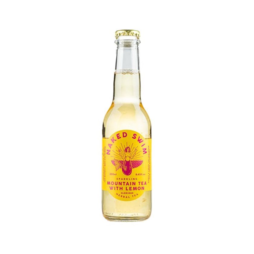 Naked Swim Sparkling Mountain Tea with Lemon 250ml