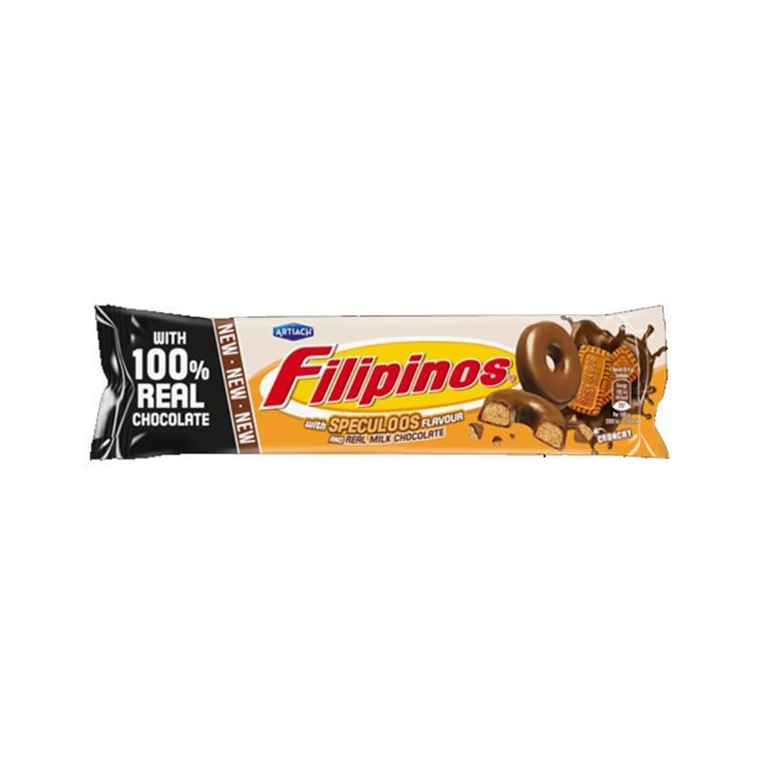 Filipinos Μπισκότα Speculoos με Σοκολάτα Γάλακτος 120g
