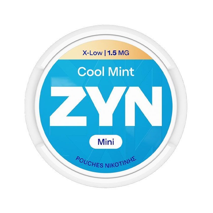 ZYN Nicotine Pouches Cool Mint Mini X-Low 1.5 Mg