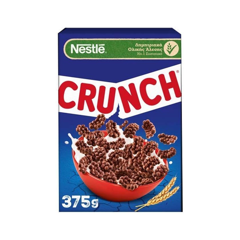 Nestle Crunch Δημητριακά Ολικής Άλεσης με Σοκολάτα 375g