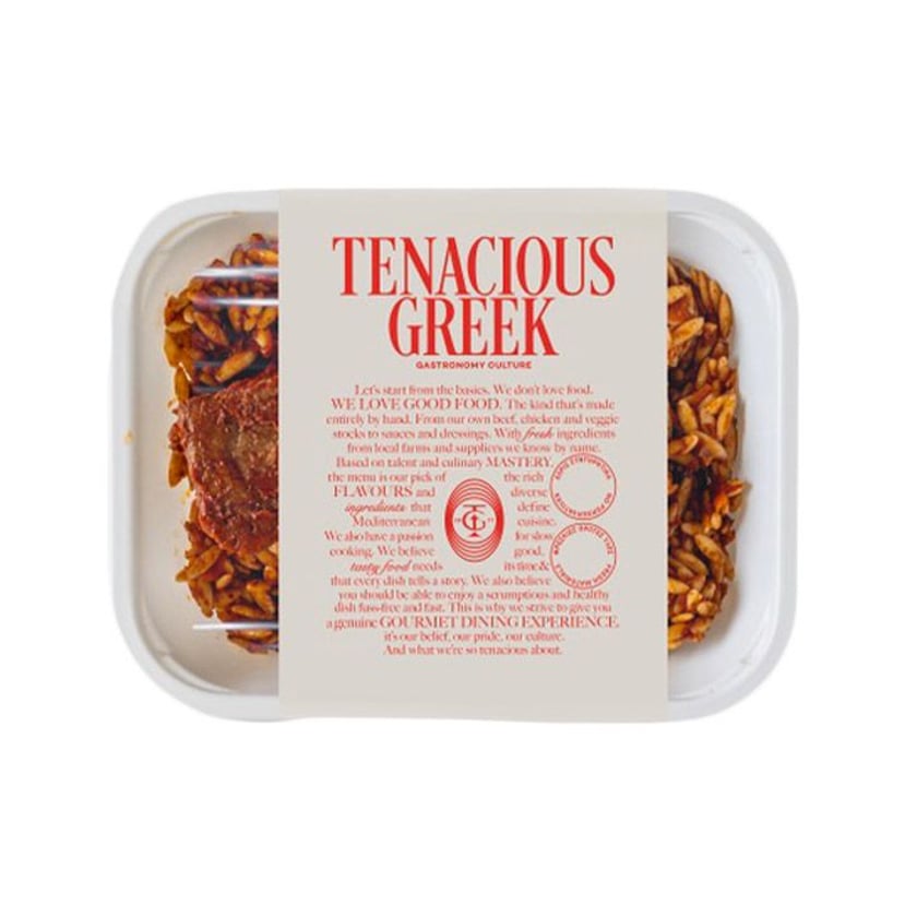 Tenacious Greek Γιουβέτσι µε Αργοψηµένο Μοσχαράκι σε Χειροποίητη Σάλτσα Ντοµάτας 350g