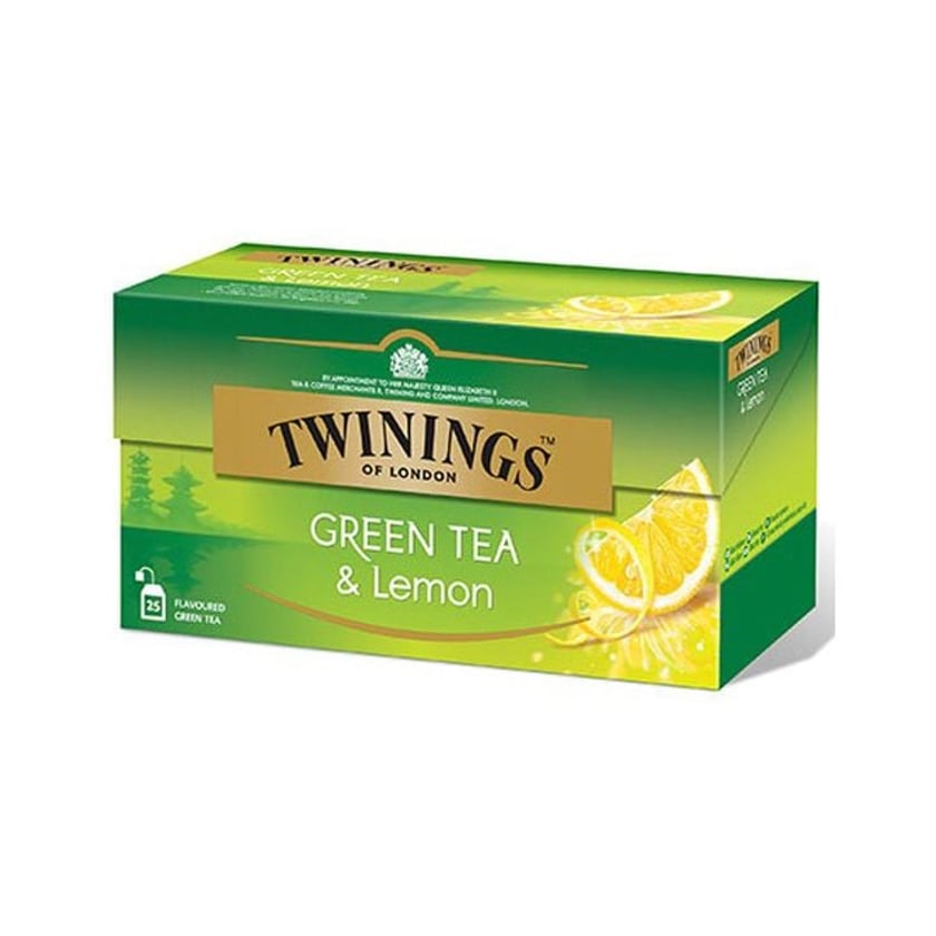 Twinings Lemon Green Tea Bags 25x1.6g