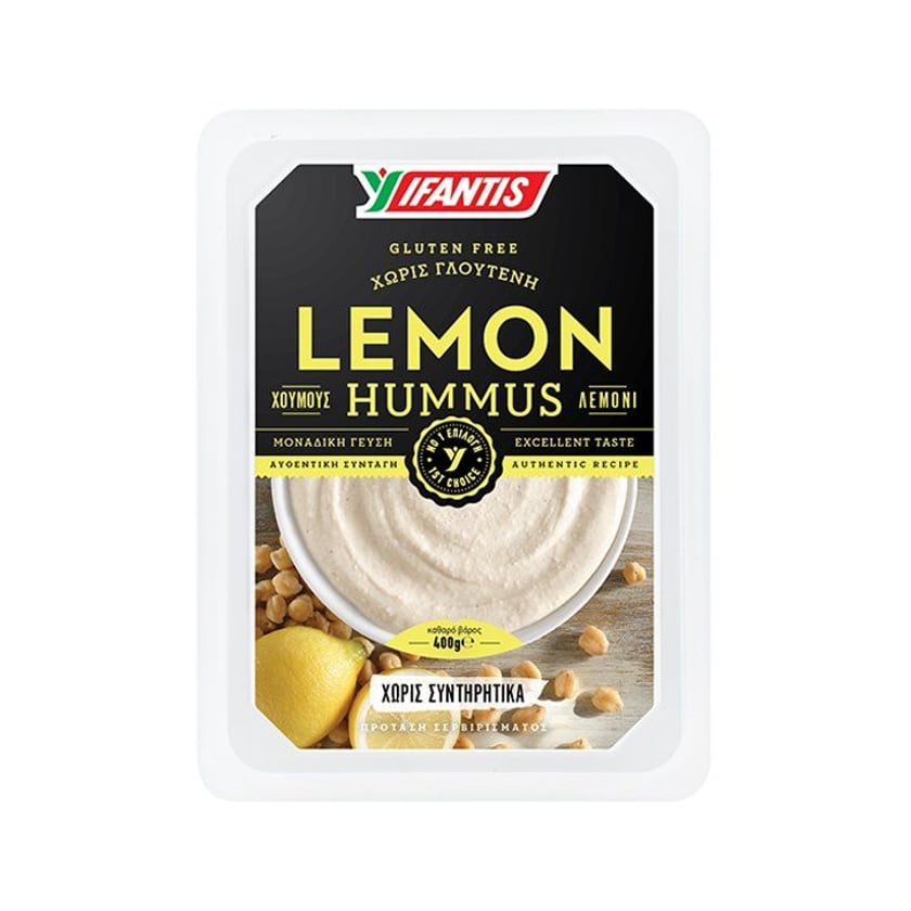 Ifantis Hummus Λεμόνι Χωρίς Γλουτένη 400g