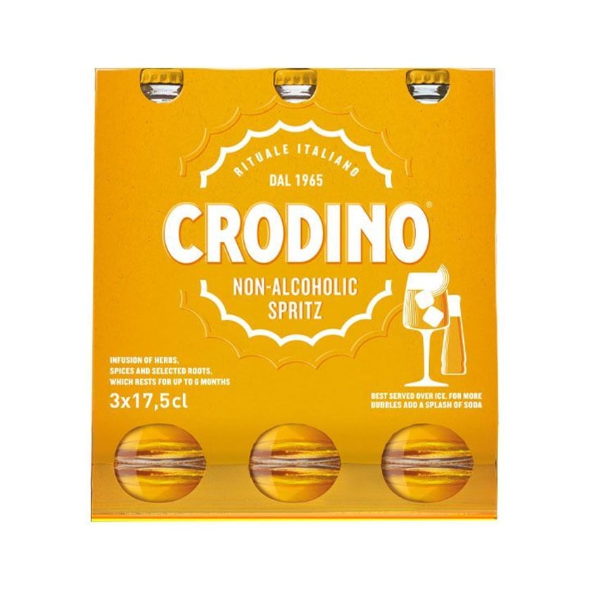 Crodino Aperitif Χωρίς Αλκοόλ 3x175ml