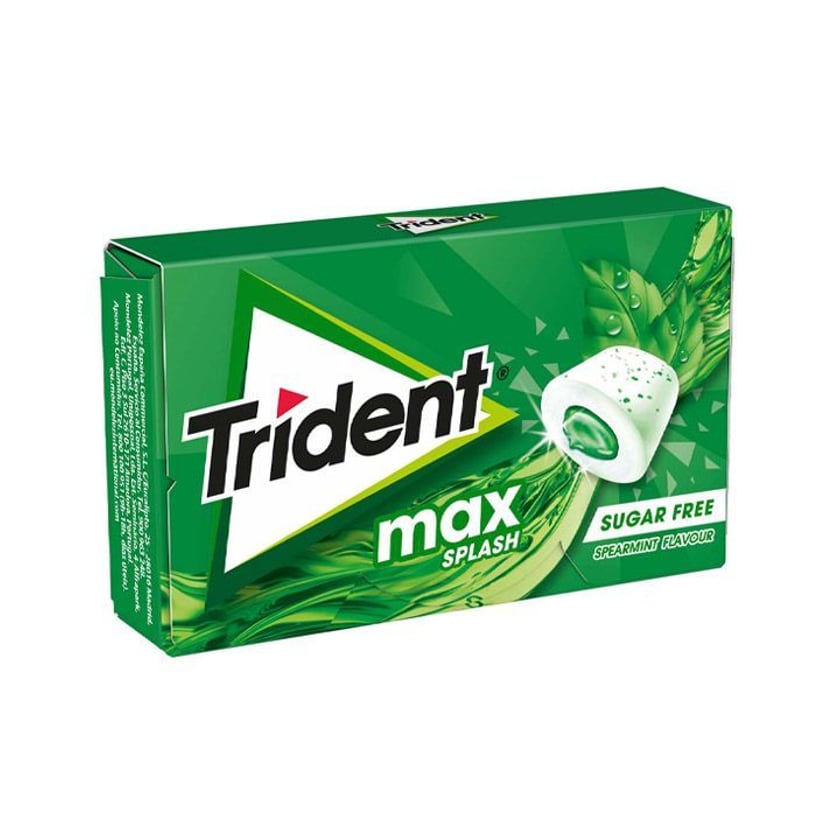 Trident Long Lasting Τσίχλες Δυόσμος 22g