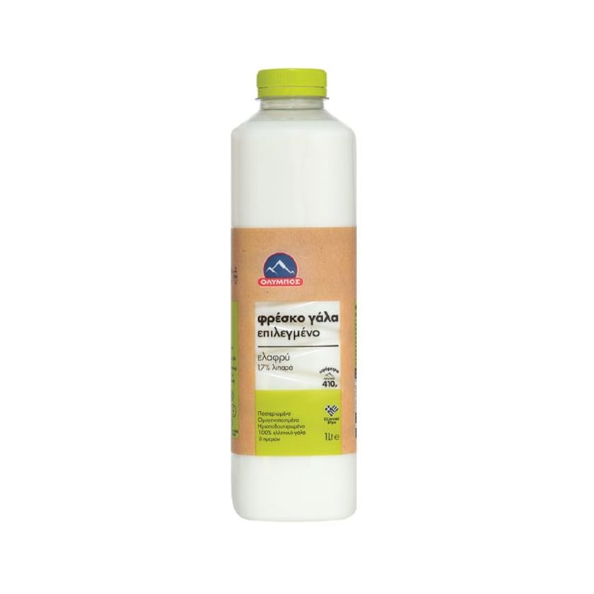 Όλυμπος Επιλεγμένο Φρέσκο Γάλα Light 1l