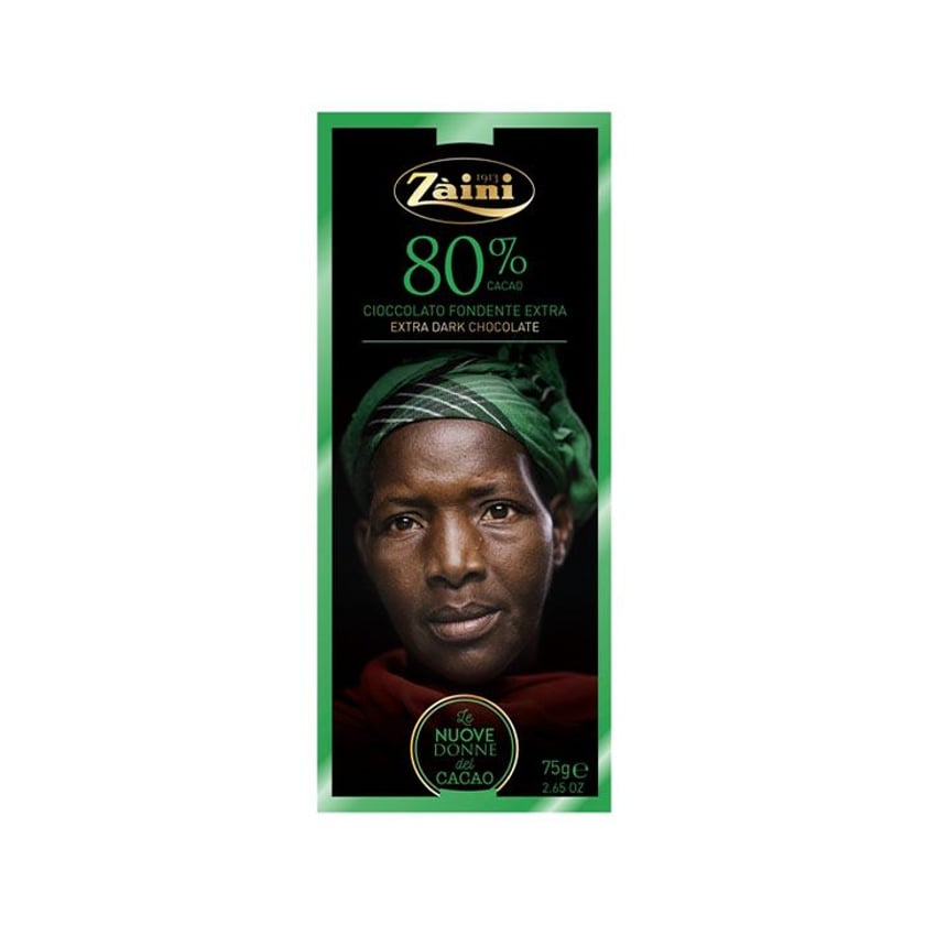 Zaini Σοκολάτα Dark Choco 80% Κακάο 75g