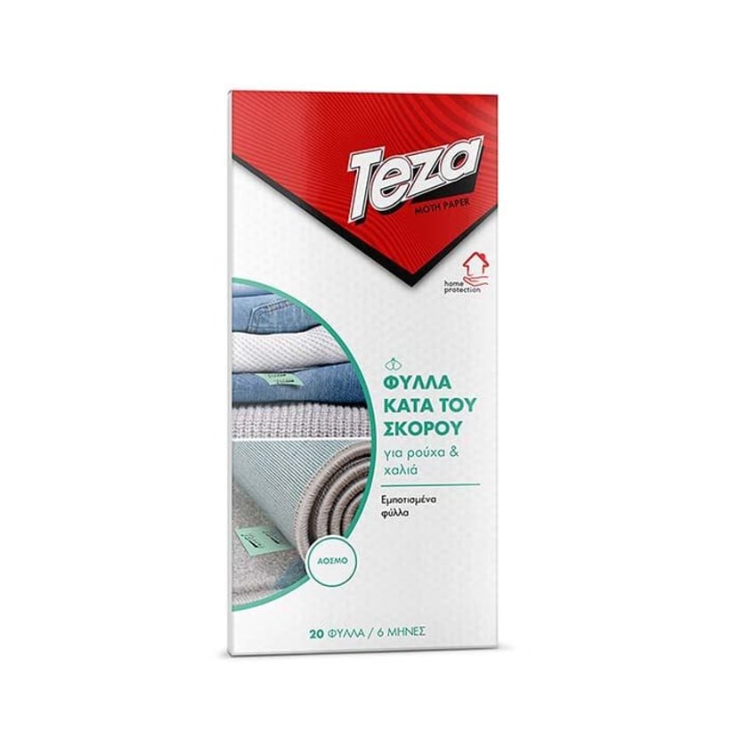 Teza Φύλλα Κατά του Σκόρου 20τεμ