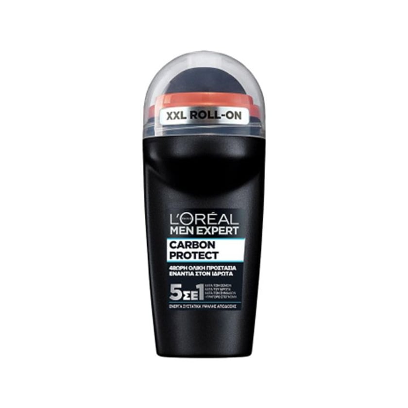 L`Oreal Men Expert Αποσμητικό Roll-On Carbon Protect 5in1 50ml