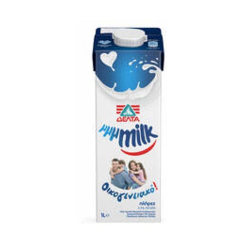 Δέλτα MμμMilk Γάλα Οικογενειακό Πλήρες 1l