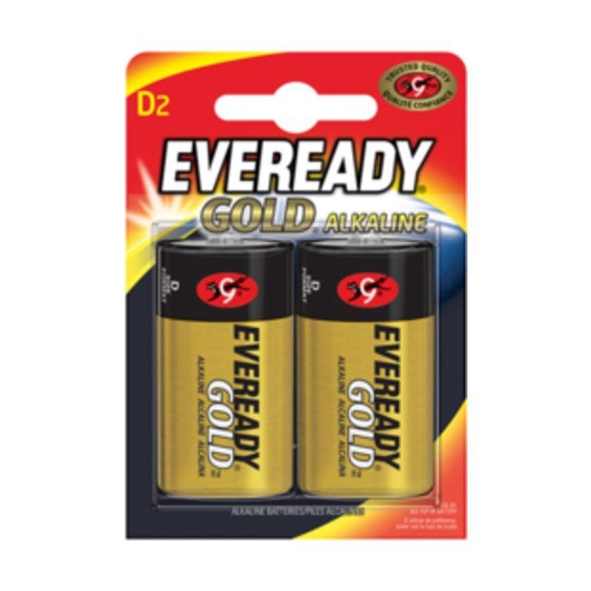 Eveready Μπαταρίες Gold D 2τεμ