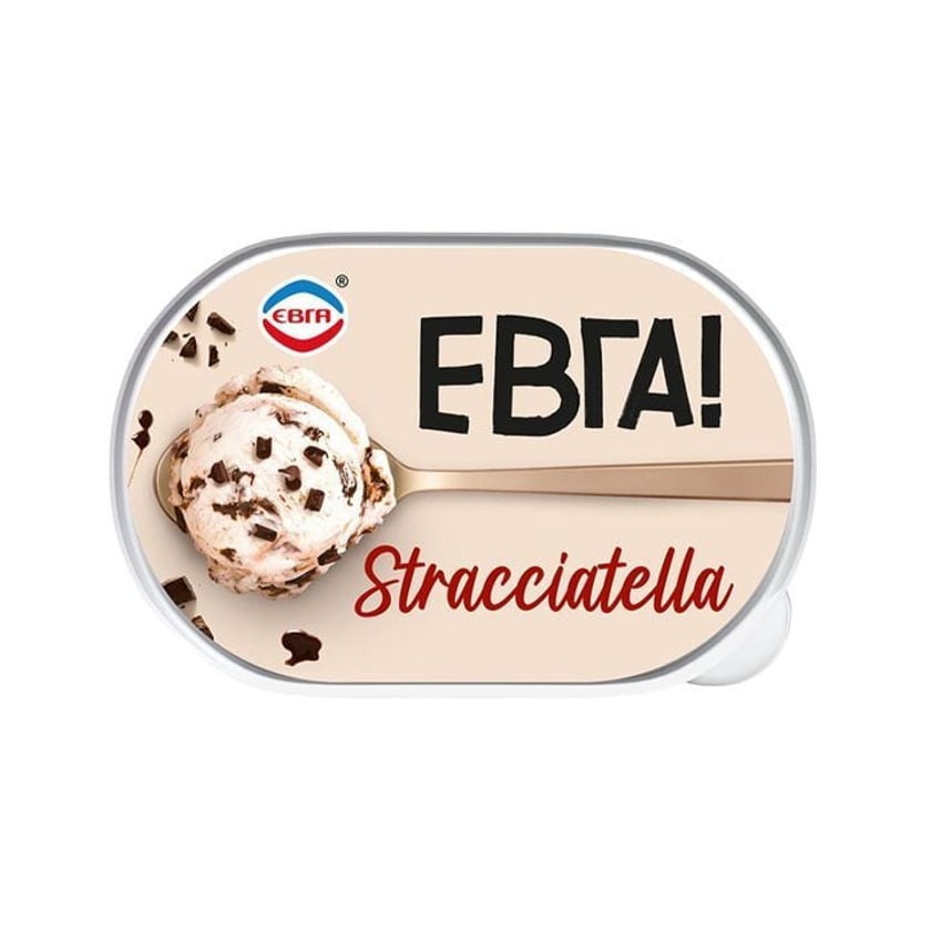 Έβγα Παγωτό Οικογενειακό Stracciatella 825ml