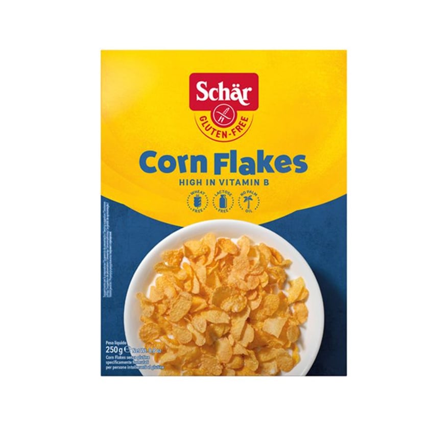 Schar Corn Flakes Νιφάδες Καλαμποκιού Χωρίς Γλουτένη 250g
