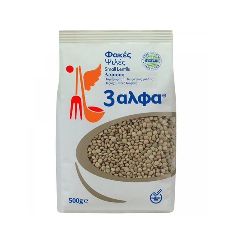 3 Άλφα Φακές Ψιλές Λάρισας 500g