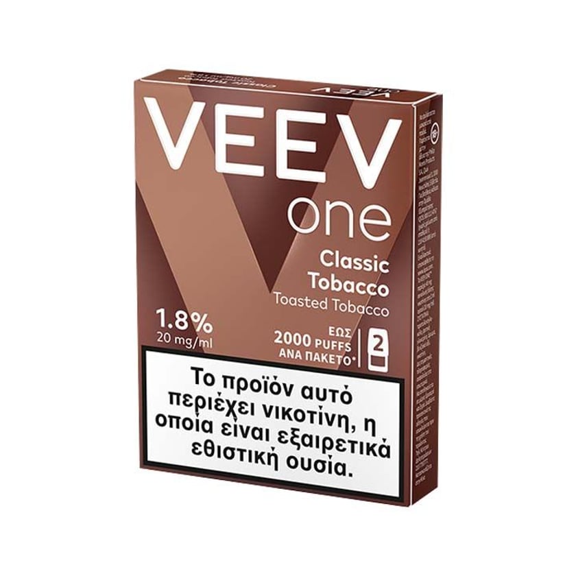 Veev One Pods Classic Tobacco 1.8% Pack