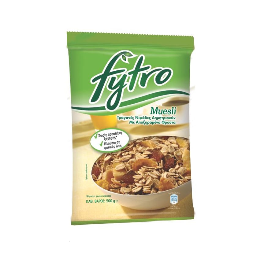 Fytro Μuesli Χωρίς Ζάχαρη 500g