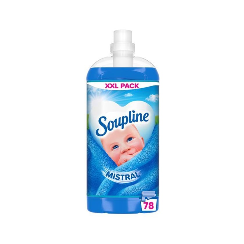 Soupline Μαλακτικό Ρούχων Συμπυκνωμένο Mistral 78 πλύσεις