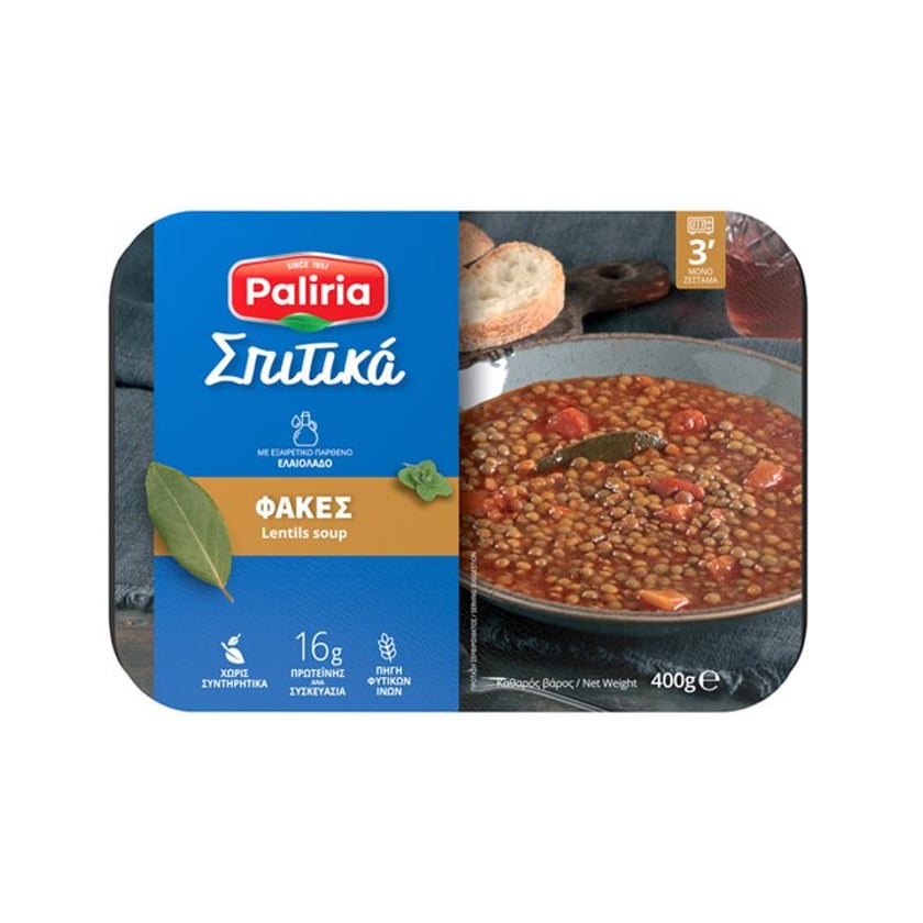 Paliria Σπιτικά Φακές Σούπα 400g
